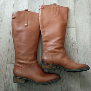 Sam Edelman Penny wide calf boots, NWOB, sz 9